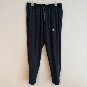 Nike HJ3576-010 Mens Large Dawn Range Trail Dri-FIT Running Pants Black Joggers
